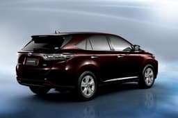 New Toyota Harrier SUV photo gallery